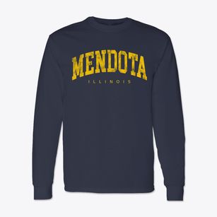 Mendota Illinois Urban Vibe Classic Long Sleeve T-Shirt