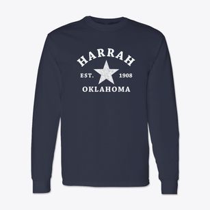 Harrah Oklahoma Star Classic Long Sleeve T-Shirt