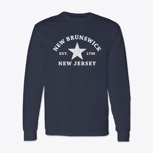 New Brunswick New Jersey Star Classic Long Sleeve T-Shirt