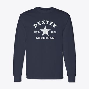 Dexter Michigan Star Classic Long Sleeve T-Shirt