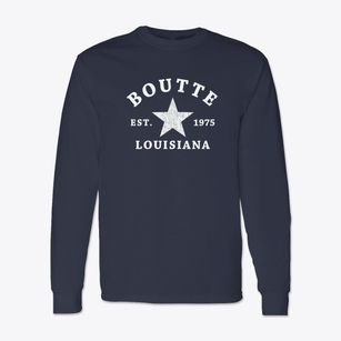 Boutte Louisiana Star Classic Long Sleeve T-Shirt
