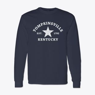 Tompkinsville Kentucky Star Classic Long Sleeve T-Shirt