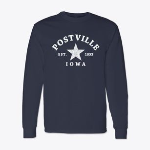 Postville Iowa Star Classic Long Sleeve T-Shirt