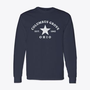 Columbus Grove Ohio Star Classic Long Sleeve T-Shirt
