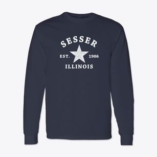 Sesser Illinois Star Classic Long Sleeve T-Shirt