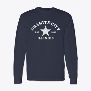 Granite City Illinois Star Classic Long Sleeve T-Shirt