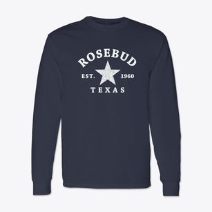 Rosebud Texas Star Classic Long Sleeve T-Shirt