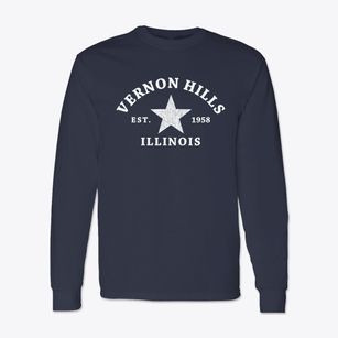 Vernon Hills Illinois Star Classic Long Sleeve T-Shirt