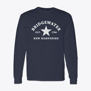 Bridgewater New Hampshire Star Classic Long Sleeve T-Shirt