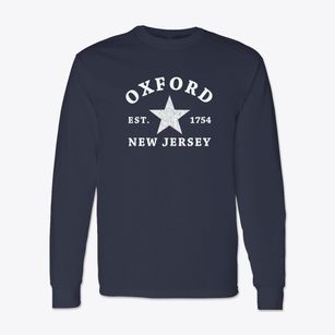 Oxford New Jersey Star Classic Long Sleeve T-Shirt