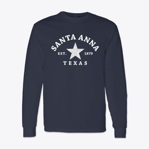 Santa Anna Texas Star Classic Long Sleeve T-Shirt