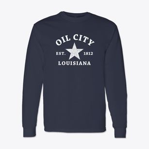 Oil City Louisiana Star Classic Long Sleeve T-Shirt