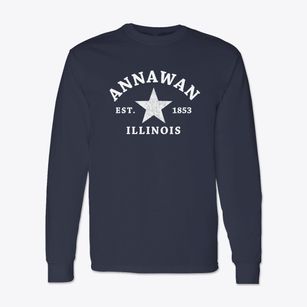 Annawan Illinois Star Classic Long Sleeve T-Shirt