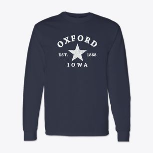 Oxford Iowa Star Classic Long Sleeve T-Shirt