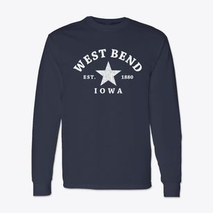 West Bend Iowa Star Classic Long Sleeve T-Shirt