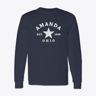Amanda Ohio Star Classic Long Sleeve T-Shirt