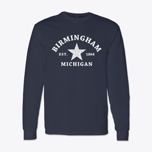 Birmingham Michigan Star Classic Long Sleeve T-Shirt