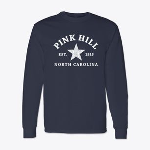 Pink Hill North Carolina Star Classic Long Sleeve T-Shirt
