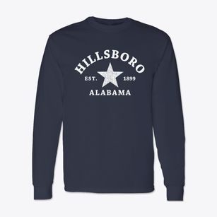 Hillsboro Alabama Star Classic Long Sleeve T-Shirt