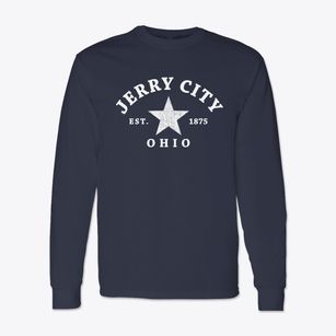 Jerry City Ohio Star Classic Long Sleeve T-Shirt