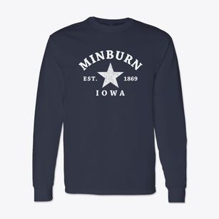 Minburn Iowa Star Classic Long Sleeve T-Shirt