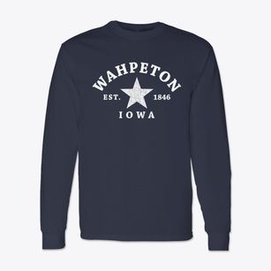 Wahpeton Iowa Star Classic Long Sleeve T-Shirt
