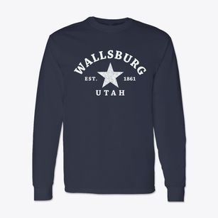 Wallsburg Utah Star Classic Long Sleeve T-Shirt