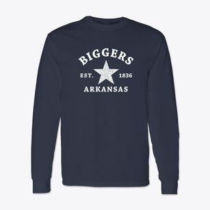 Biggers Arkansas Star Classic Long Sleeve T-Shirt