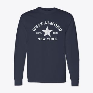 West Almond New York Star Classic Long Sleeve T-Shirt