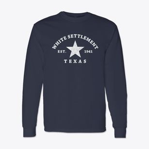 White Settlement Texas Star Classic Long Sleeve T-Shirt