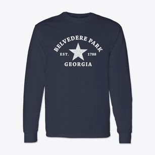 Belvedere Park Georgia Star Classic Long Sleeve T-Shirt