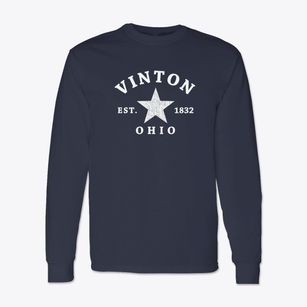 Vinton Ohio Star Classic Long Sleeve T-Shirt