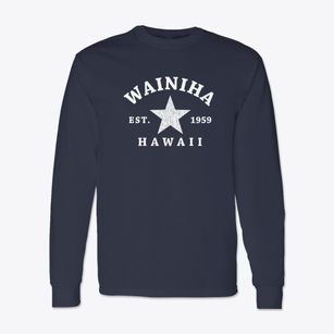 Wainiha Hawaii Star Classic Long Sleeve T-Shirt