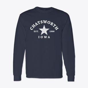 Chatsworth Iowa Star Classic Long Sleeve T-Shirt