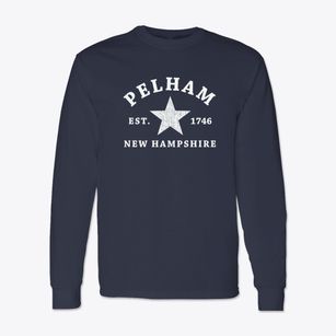 Pelham New Hampshire Star Classic Long Sleeve T-Shirt