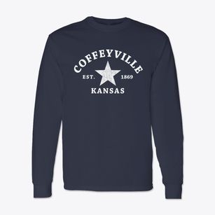 Coffeyville Kansas Star Classic Long Sleeve T-Shirt
