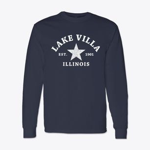Lake Villa Illinois Star Classic Long Sleeve T-Shirt
