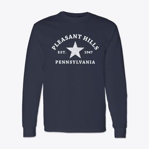 Pleasant Hills Pennsylvania Star Classic Long Sleeve T-Shirt