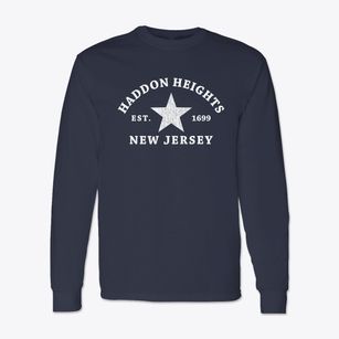 Haddon Heights New Jersey Star Classic Long Sleeve T-Shirt