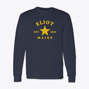 Eliot Maine Star Classic Long Sleeve T-Shirt