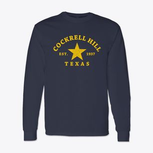 Cockrell Hill Texas Star Classic Long Sleeve T-Shirt