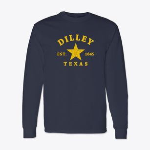 Dilley Texas Star Classic Long Sleeve T-Shirt