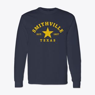 Smithville Texas Star Classic Long Sleeve T-Shirt