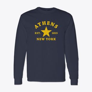 Athens New York Star Classic Long Sleeve T-Shirt