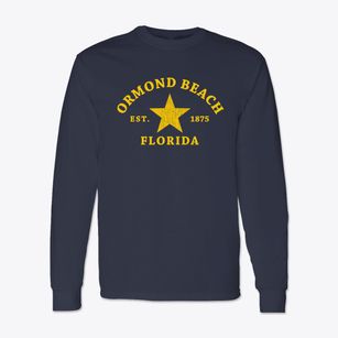Ormond Beach Florida Star Classic Long Sleeve T-Shirt