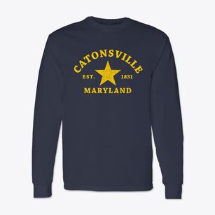 Catonsville Maryland Star Classic Long Sleeve T-Shirt