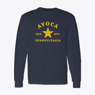Avoca Pennsylvania Star Classic Long Sleeve T-Shirt