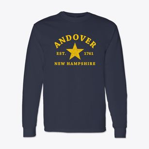 Andover New Hampshire Star Classic Long Sleeve T-Shirt