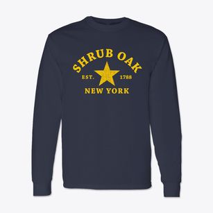 Shrub Oak New York Star Classic Long Sleeve T-Shirt