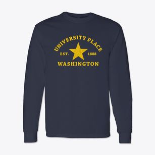 University Place Washington Star Classic Long Sleeve T-Shirt
